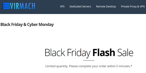 VirMach 2021年黑色星期五便宜VPS闪购开始了